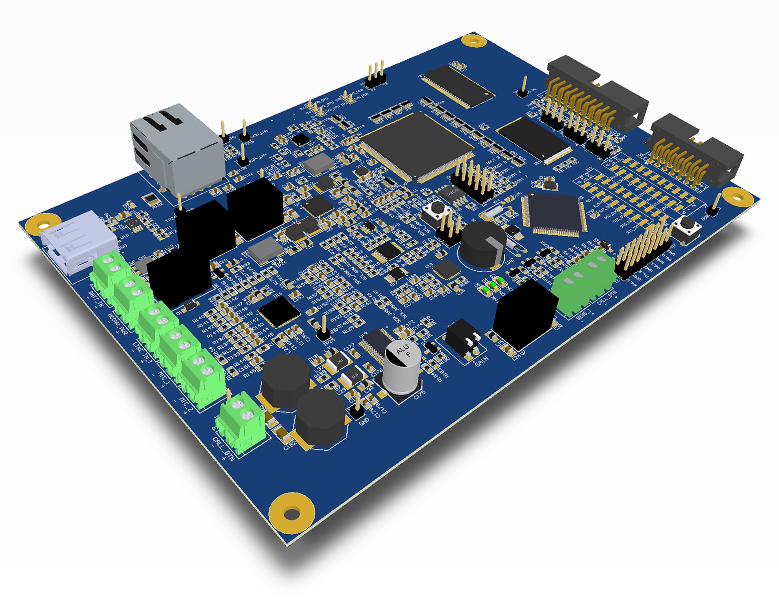 Printed Circuit Board Diagram