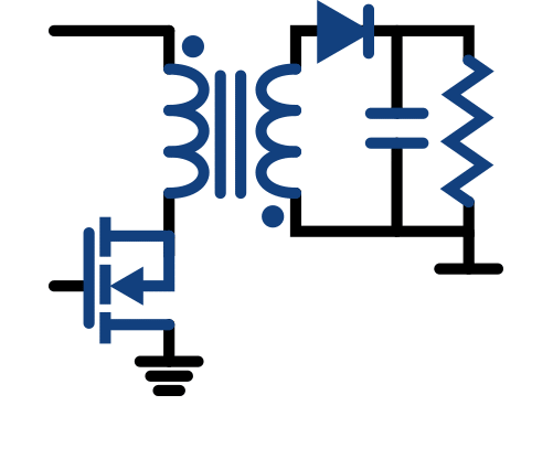 power electronics and switch mode circuits - flyback topology smps power supply thumb