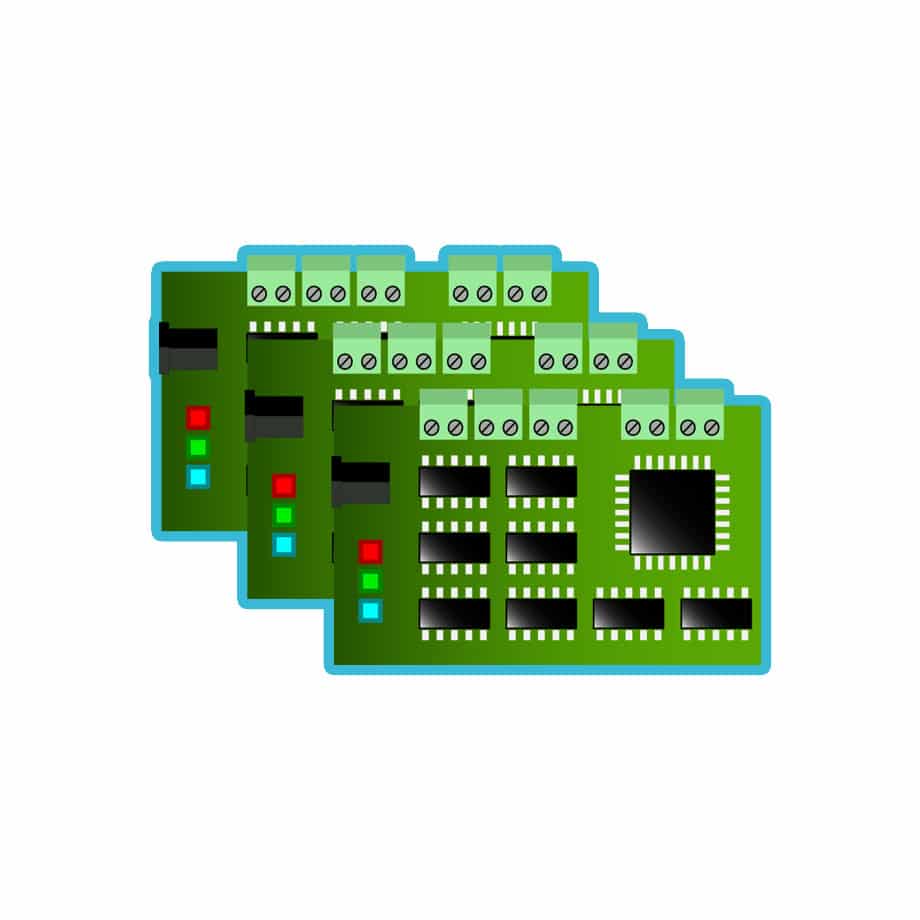 production of fully assembled boards for designs made by us - electronic design services - pcb board design